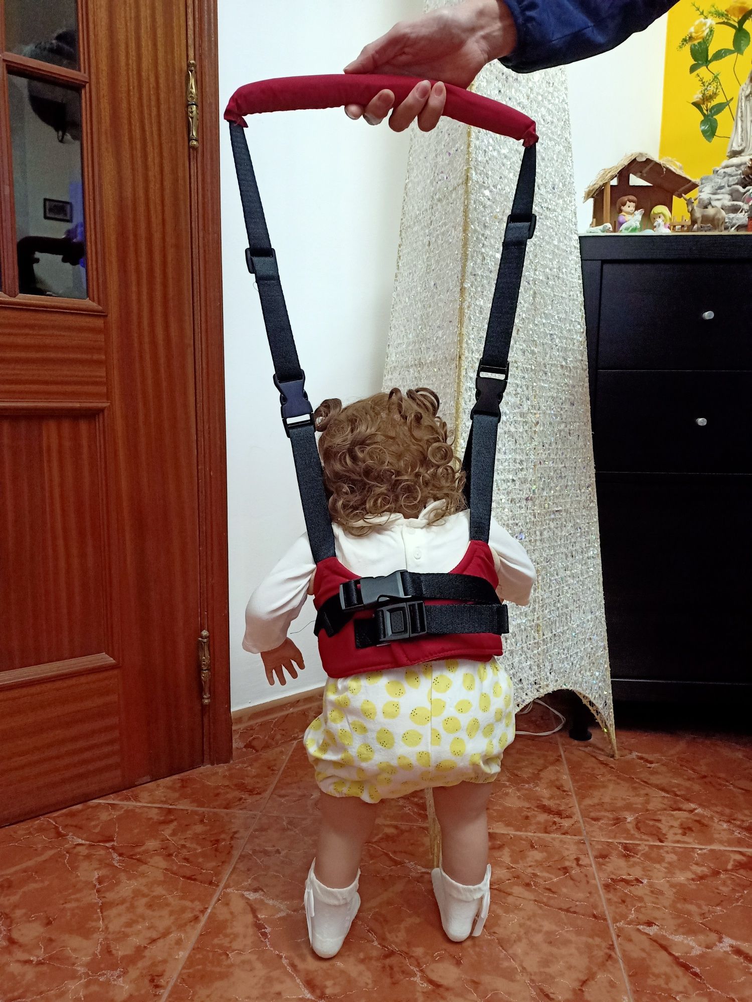 Colete andador suspenso bebé andador infantil