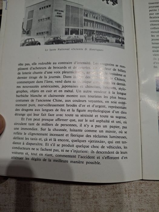 Macau Macao 3 folhetos promocionais antigos