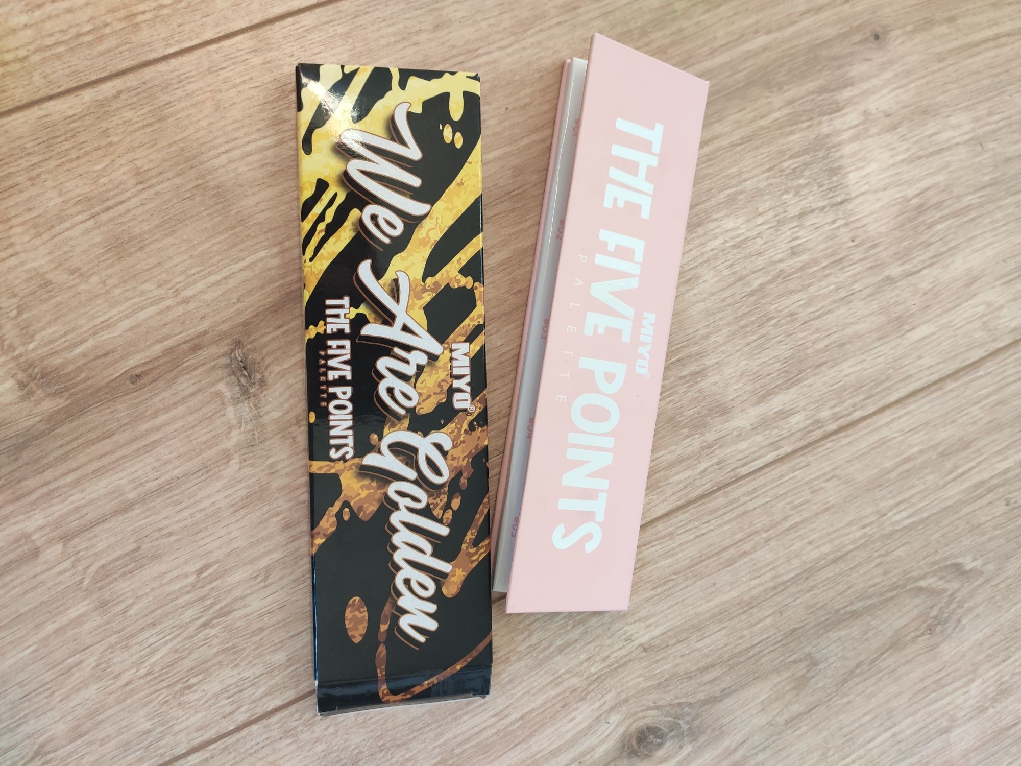 Miyo Five Points Paleta Cieni do Powiek 01 We Are Golden