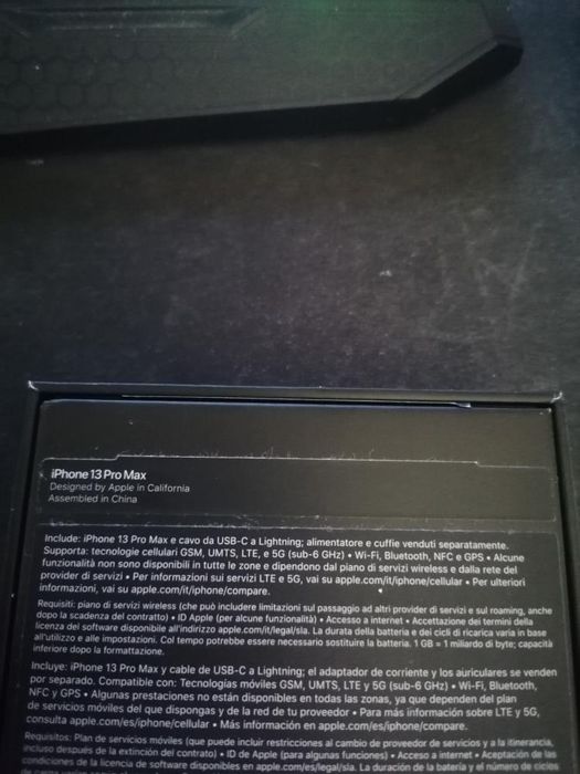 Iphone 13 pro max 256Gb