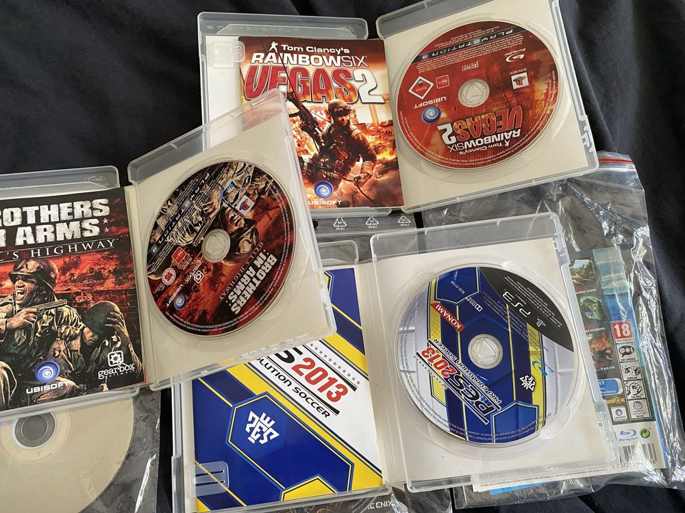Zestaw call of duty farcry brothers arms tom clancy ps3