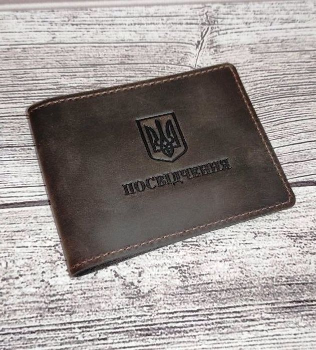 Універсальна обкладинка на посвідчення шкіра, шкіряна обкладинка кожа