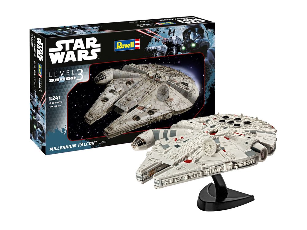 Model do sklejania STAR WARS 1/241 Revell 03600 MILLENIUM FALCON