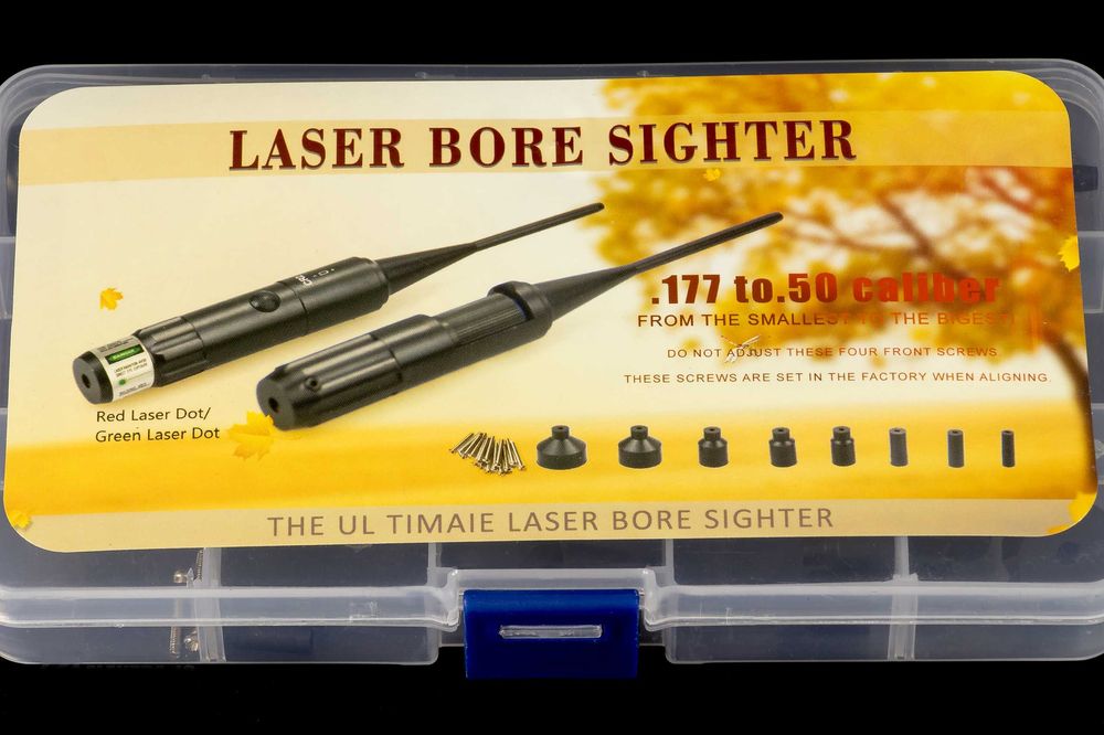 LASER do Kalibracji broni Lunet Kalibrator RED DOT bore sighter
