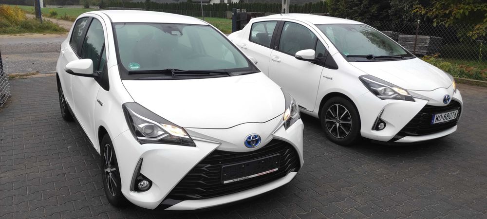 Toyota Yaris 1.5 Hybryd b. wyposaż,. bezwypad, super stan 69 tys. km