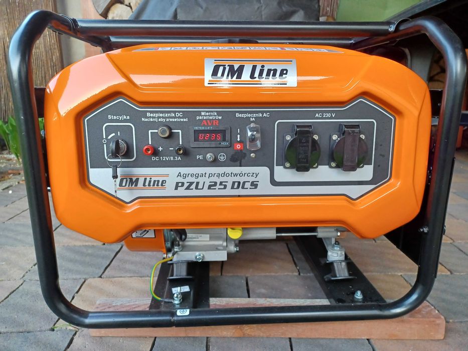 Agregat prądotwórczy Oleo-Mac OM Line PZU 25 DCS 2000W 230V benzyna