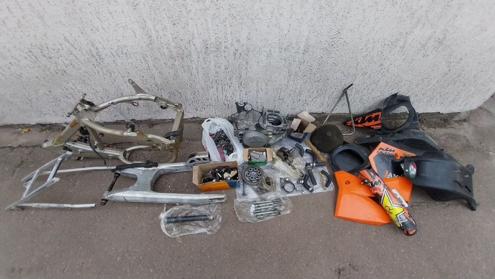 KTM SX450. 2005рік крос