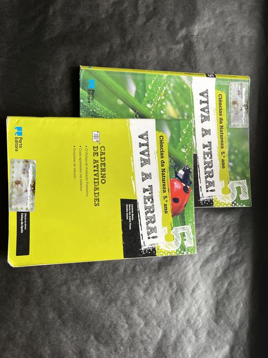 Livros ciências da natureza 5.º ano