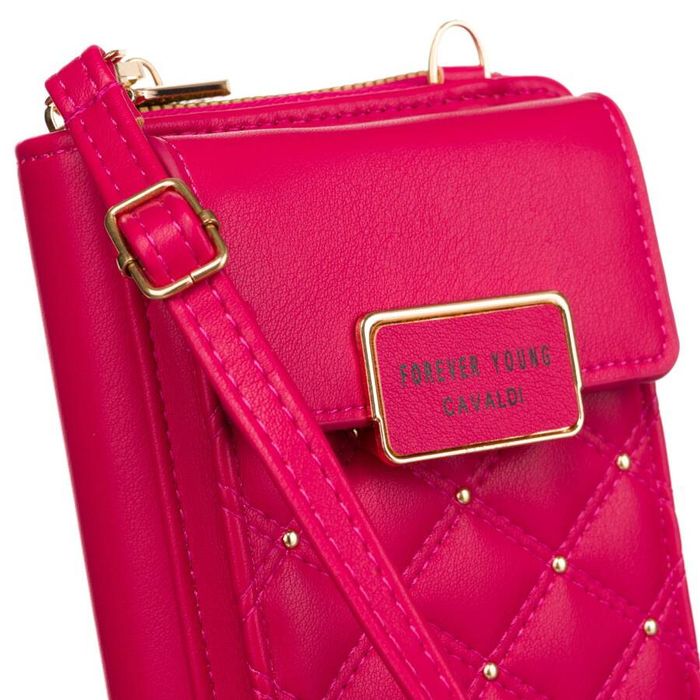 mini torebka-portfel damska ze skóry ekologicznej - 4u cavaldi