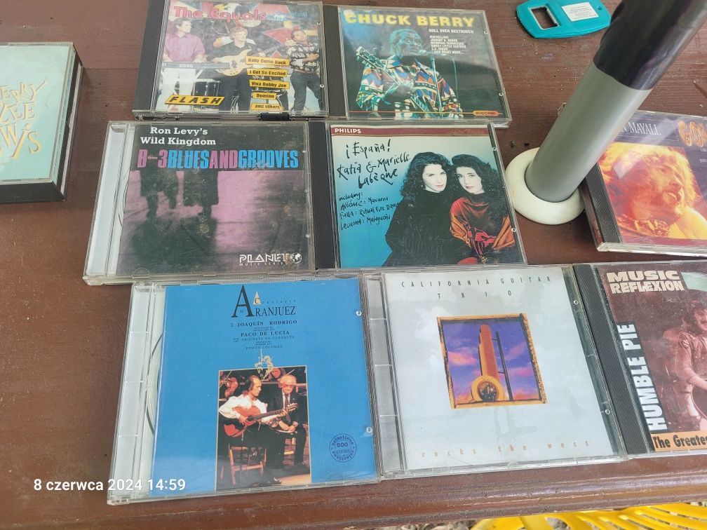 Plyty cd blues, rock i inne
