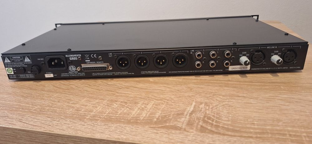 Allen & Heath gr05 audio zone mixer