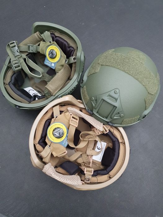 Шолом тактична каска Fast олива з підвісом Wendy