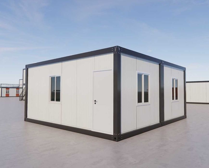 HIT! 6x6m 36m2 Kontener Biurowy GRANDE Socjalny Magazynowy Budowlany