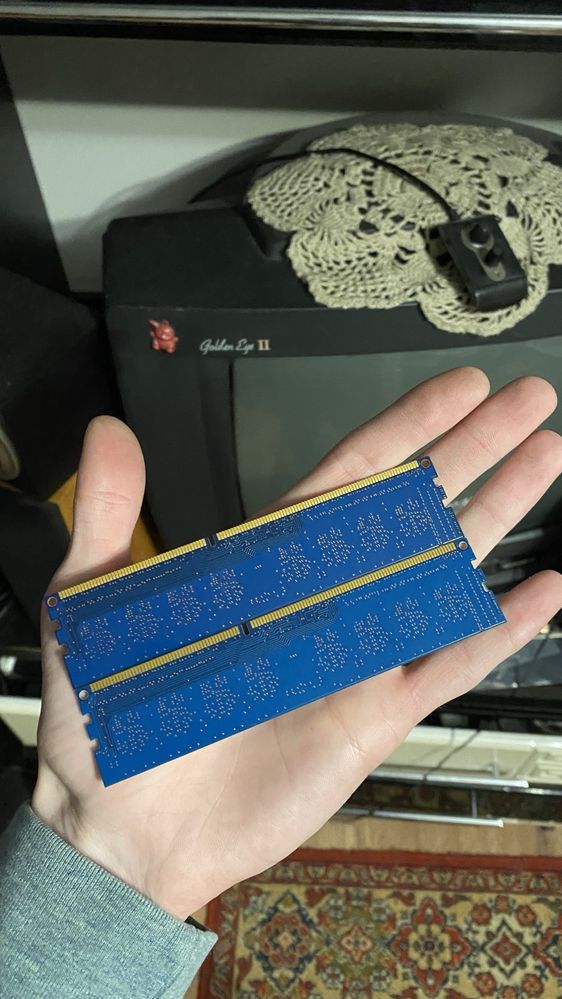 Оперативна памʼять DDR3L (1,3v) сміло працювала на частоті 1800мгц