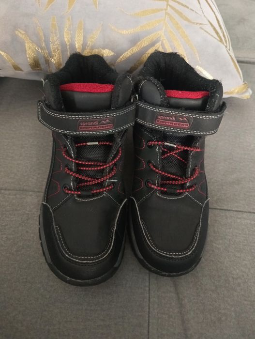 Trzewiki półbuty nieprzemakalne  chłopięce sprandi earth R.34, wkł.21