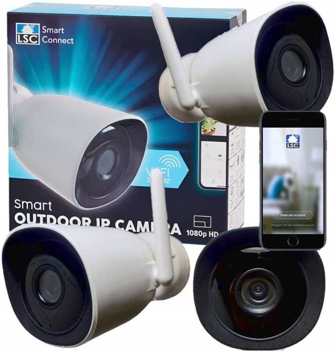 Kamera Zewnętrzna IP LSC SMART CONNECT 1296P