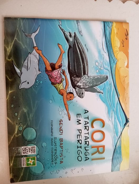 Cori a tartaruga em perigo - Sendi Baptista/Fernando H. Fernandes