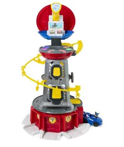 Torre Controlo Gigante Mighty Pups-Big Trucks Garagem Patrulha Pata_