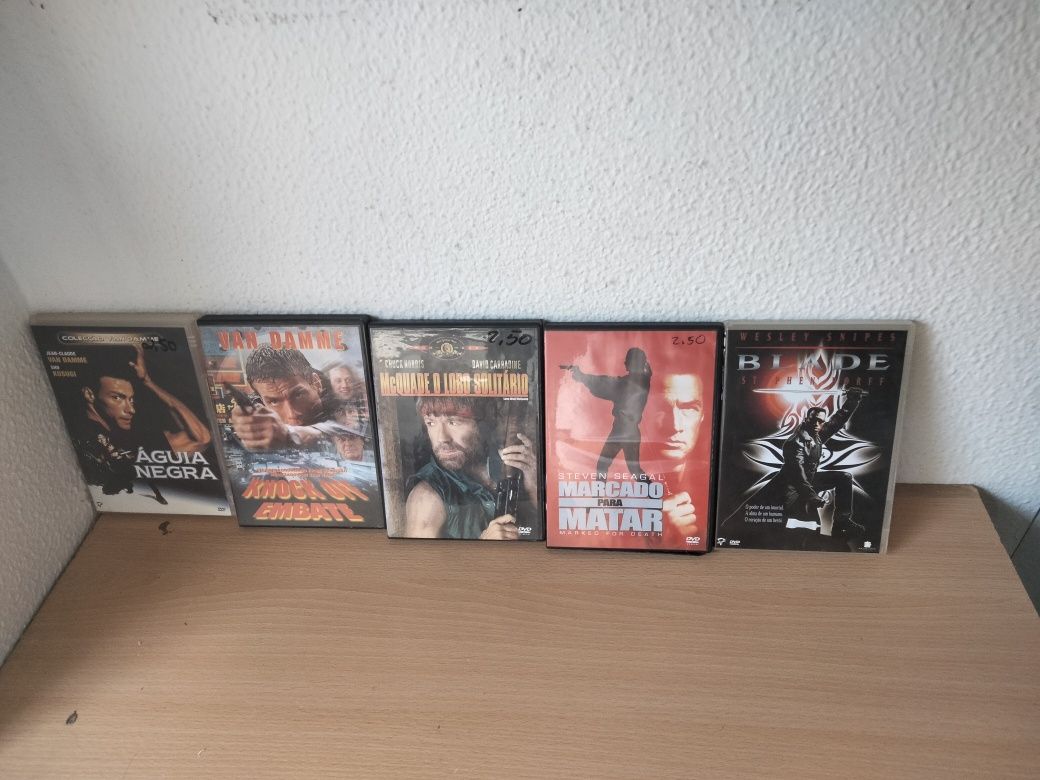 DVD,s (aventura e policiais)