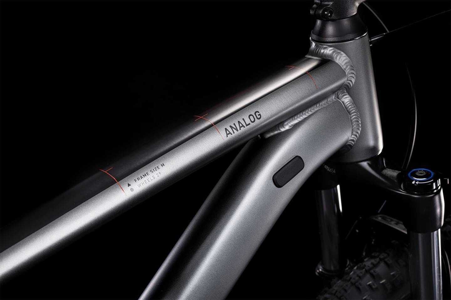 Wyprzedaż Rower CUBE ANALOG rama L 20" flashgrey