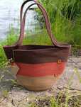 Torba typu koszyk, wymiary 45cm x 30cm, Hand Made