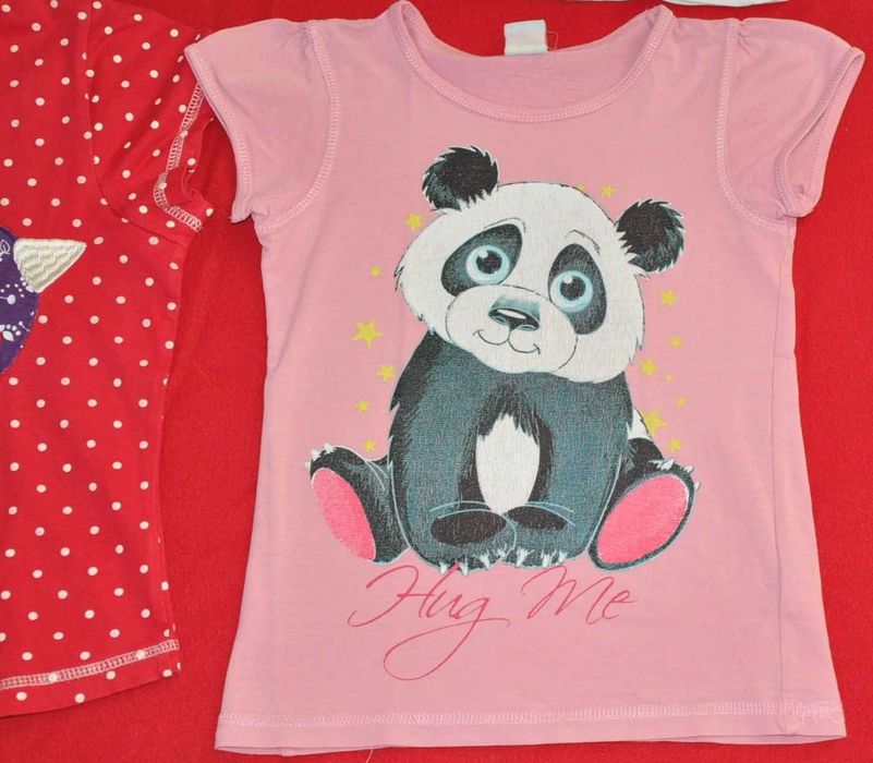 4 x koszulki 110-116 (5-6 L)-zestaw, Little Kids Jak H&M, Kiki&Koko