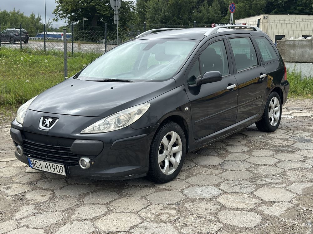 Peugeot 307SW 2005r. 1.6 benzyna, Alufelgi, sprawny, 7 os