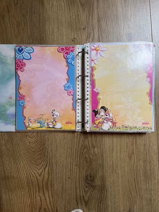 Diddl karteczki + segregator