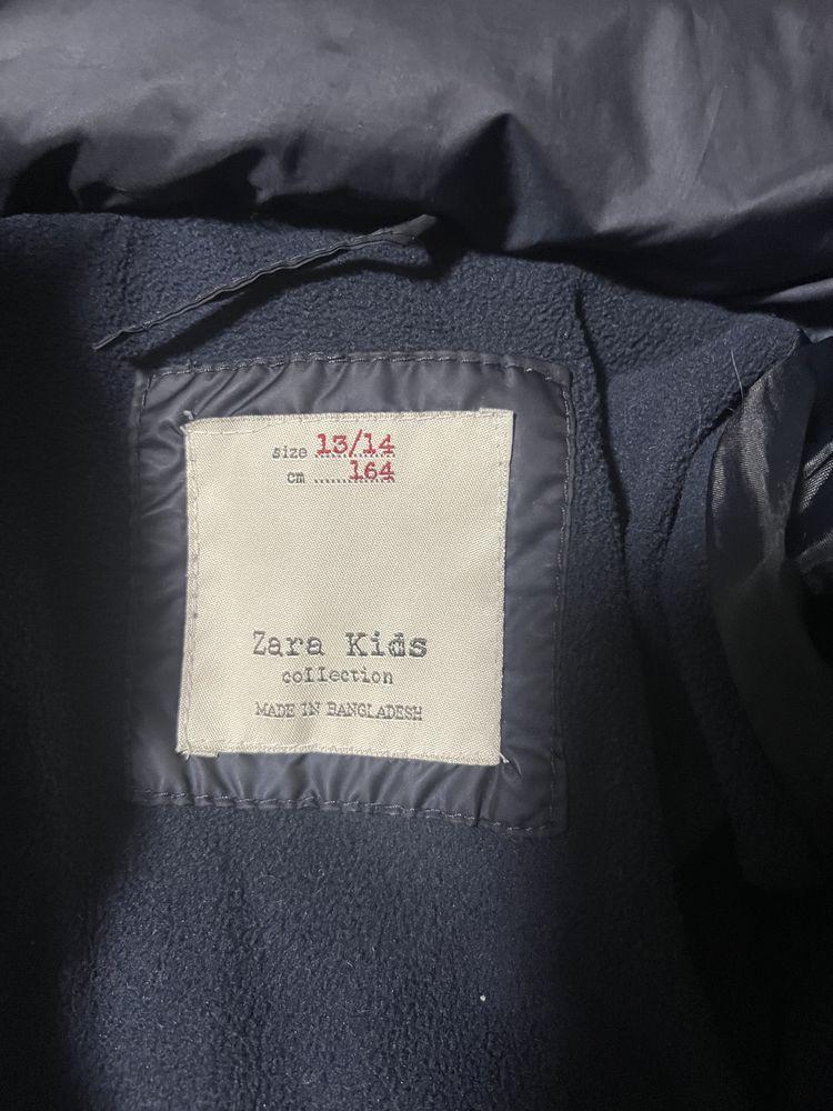 Продам пуховик Zara р. 152/164