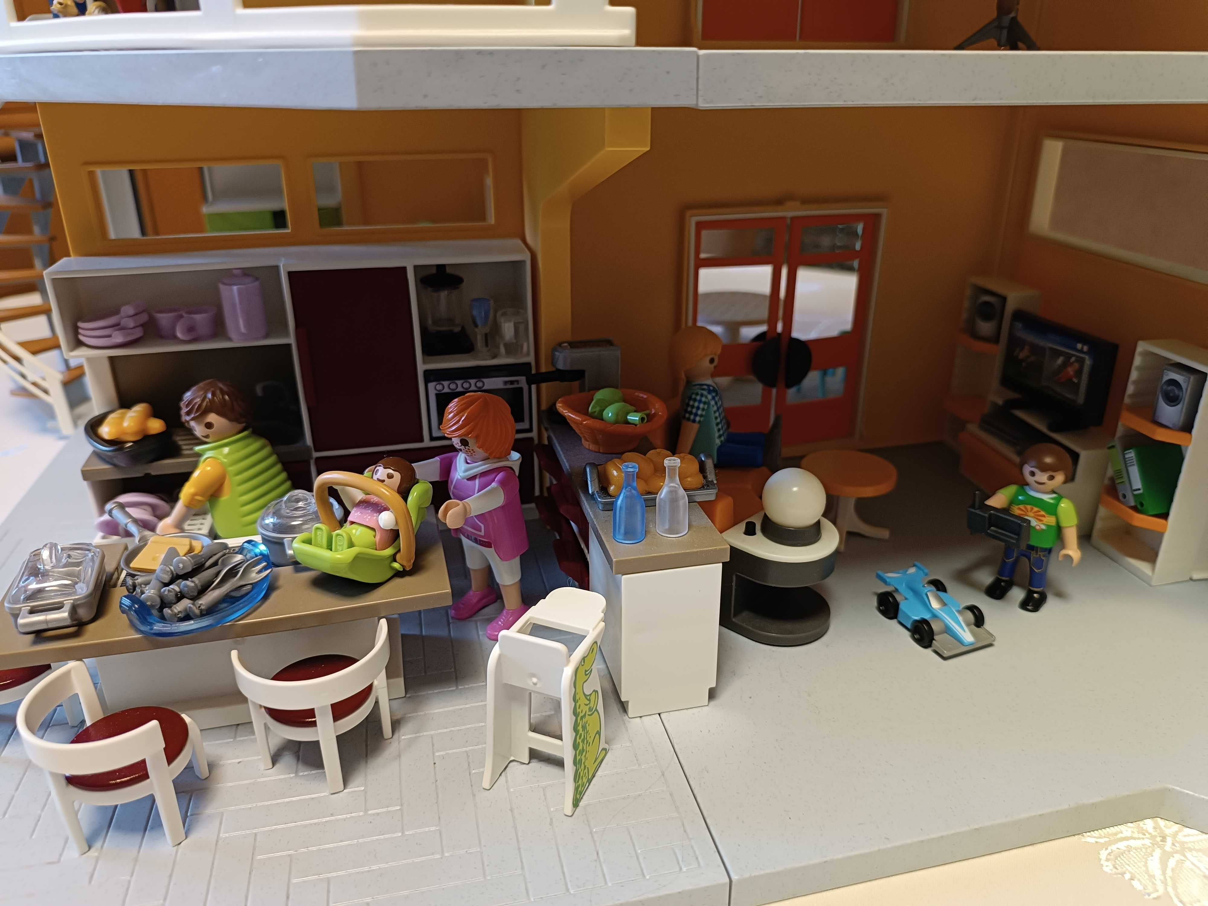 Playmobil 9266 Nowoczesny dom + dodatkowe zestawy