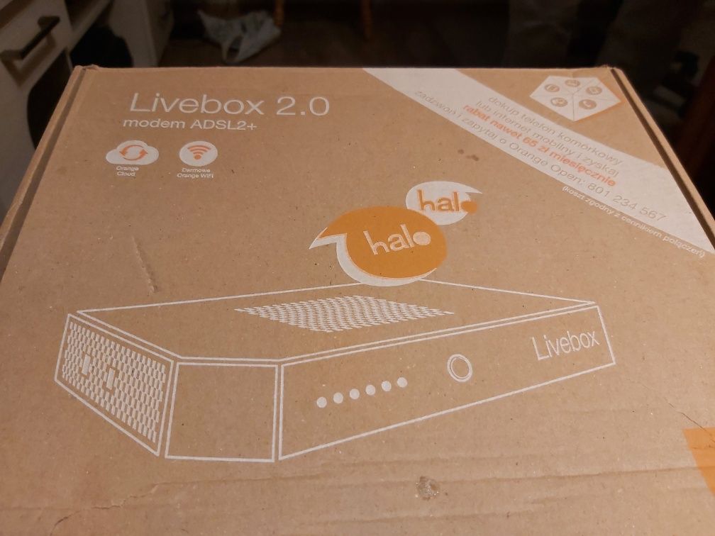 Livebox 2.0 modem ADSL2+
