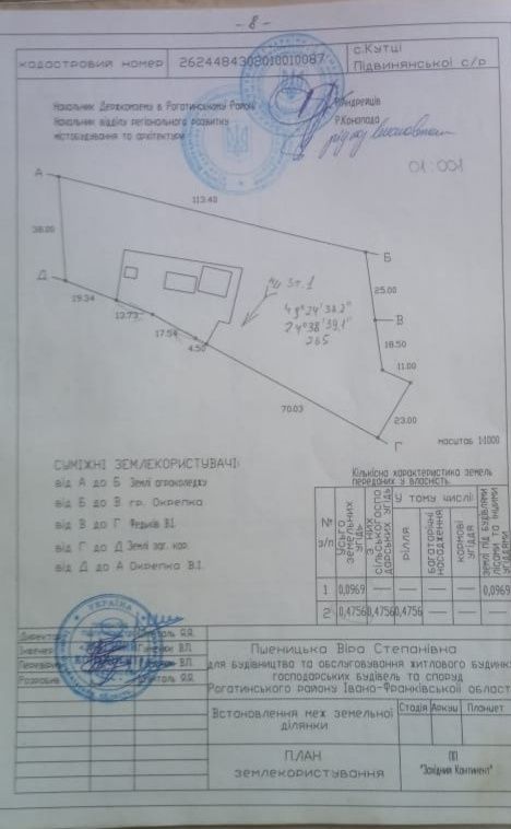 Продається будинок у с.Кутці (окраїна м. Рогатина)