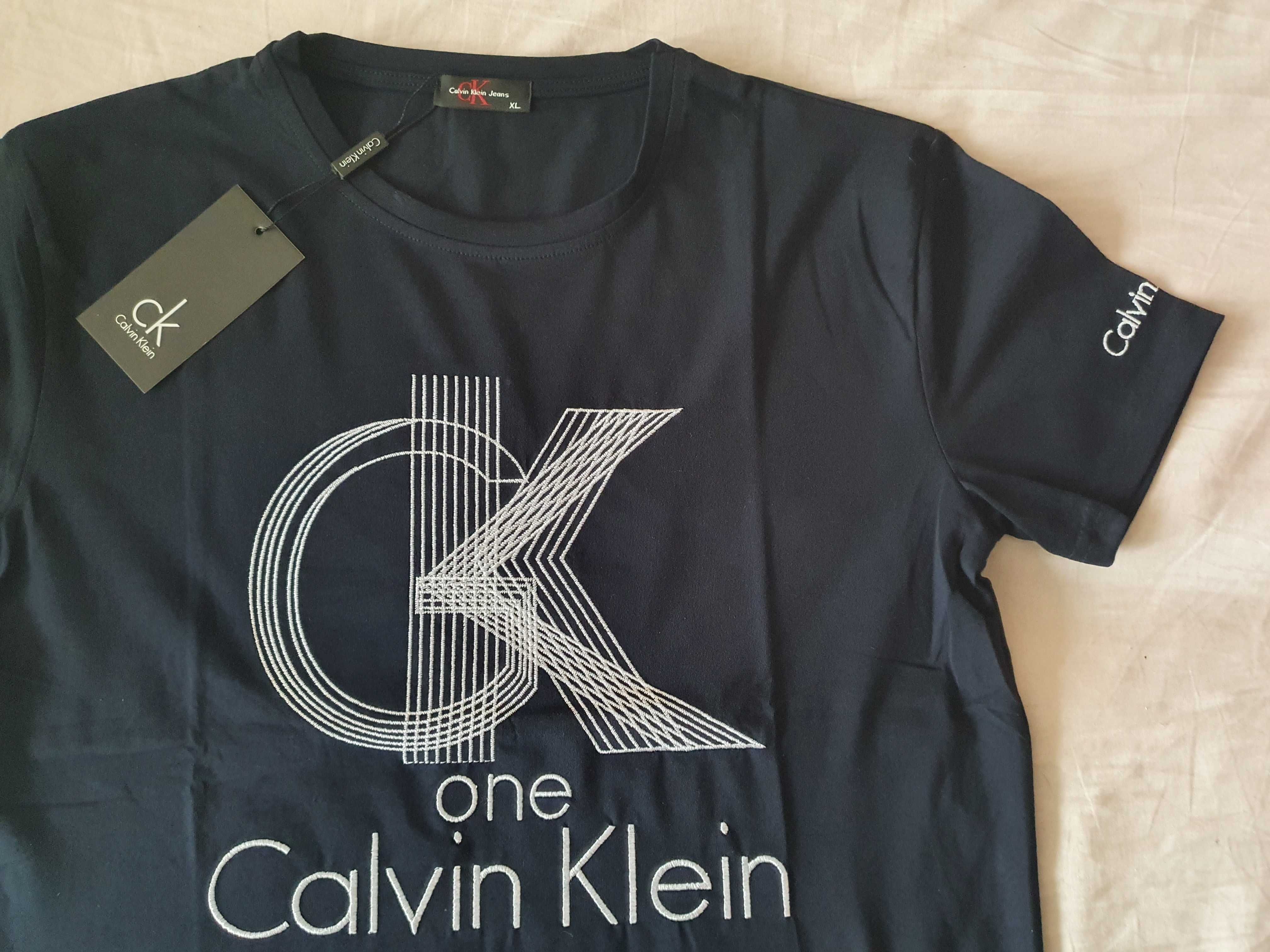 NOWA koszulka Calvin Klein XL nowy t-shirt CK bluzka na prezent