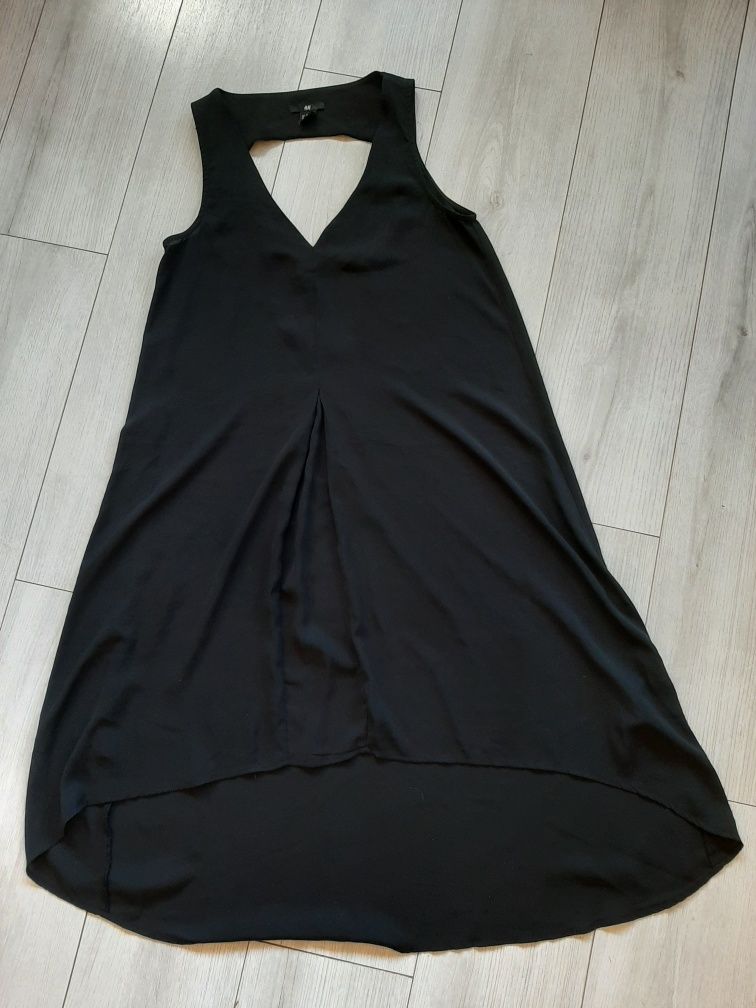Czarna sukienka letnia  r.38