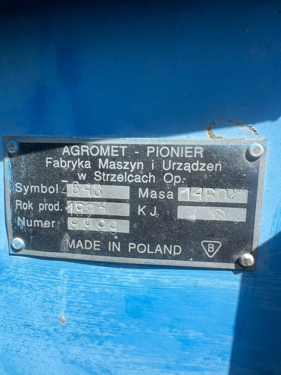 Комбайн Bolko Z 643