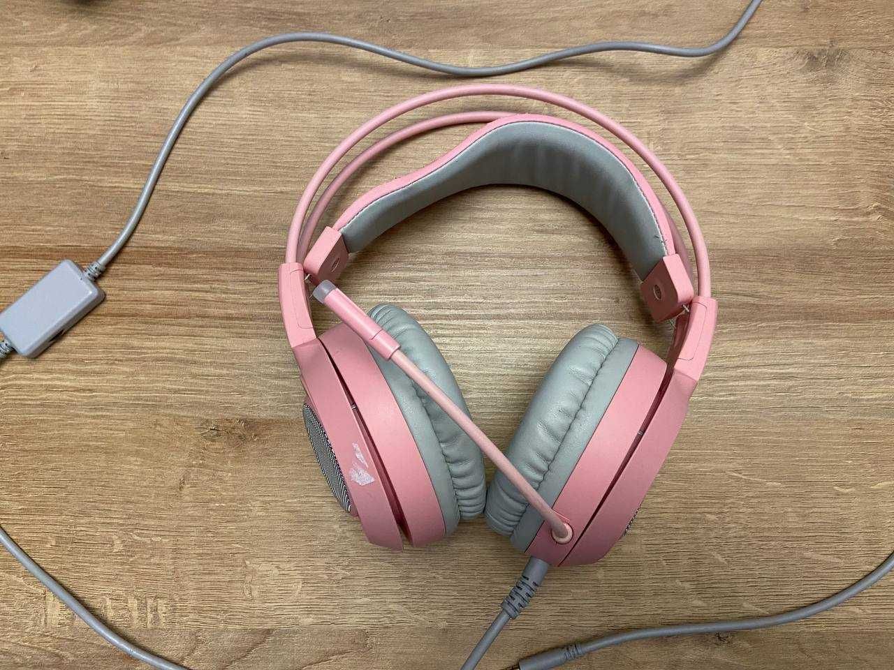 Słuchawki nauszne Somic G951 Pink