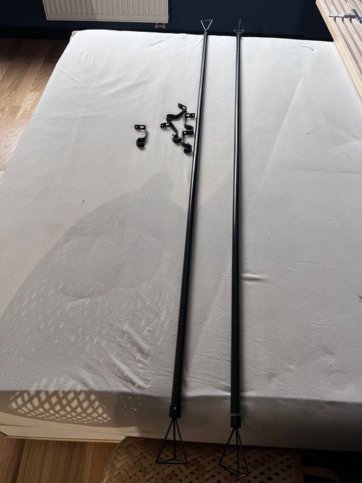 Karnisze ikea 2 szt 160-300