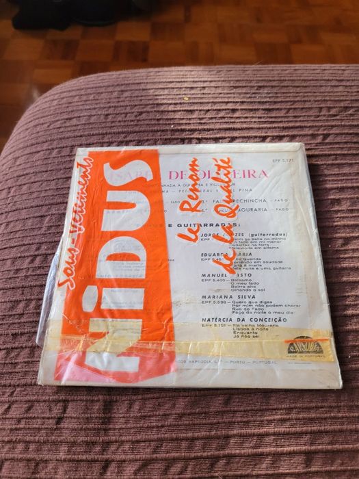 Discos de vinil - fadistas