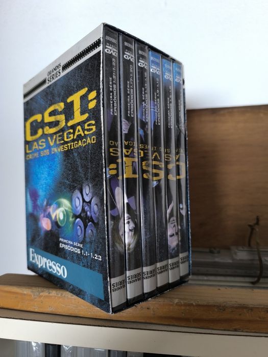 6 DVD's CSI Las Vegas