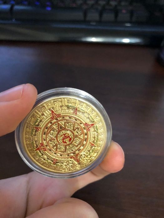 Монета Золото Ацтеков! Украина 160грн.