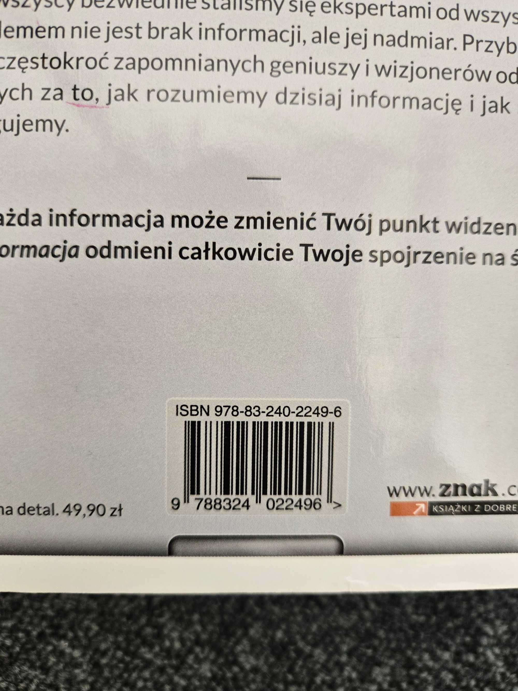 "Informacja. Bit, wszechświat, rewolucja", James Gleick