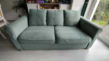 Sofa rozkładana z materacem