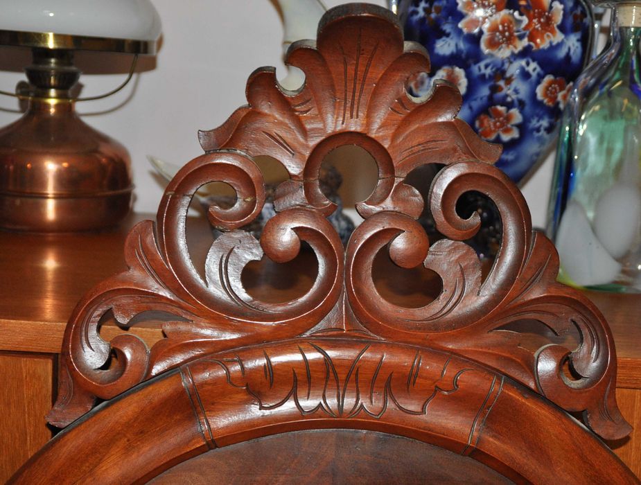 Lustro w stylu Biedermeier 141 cm. x 50 cm.  x 6 cm.
