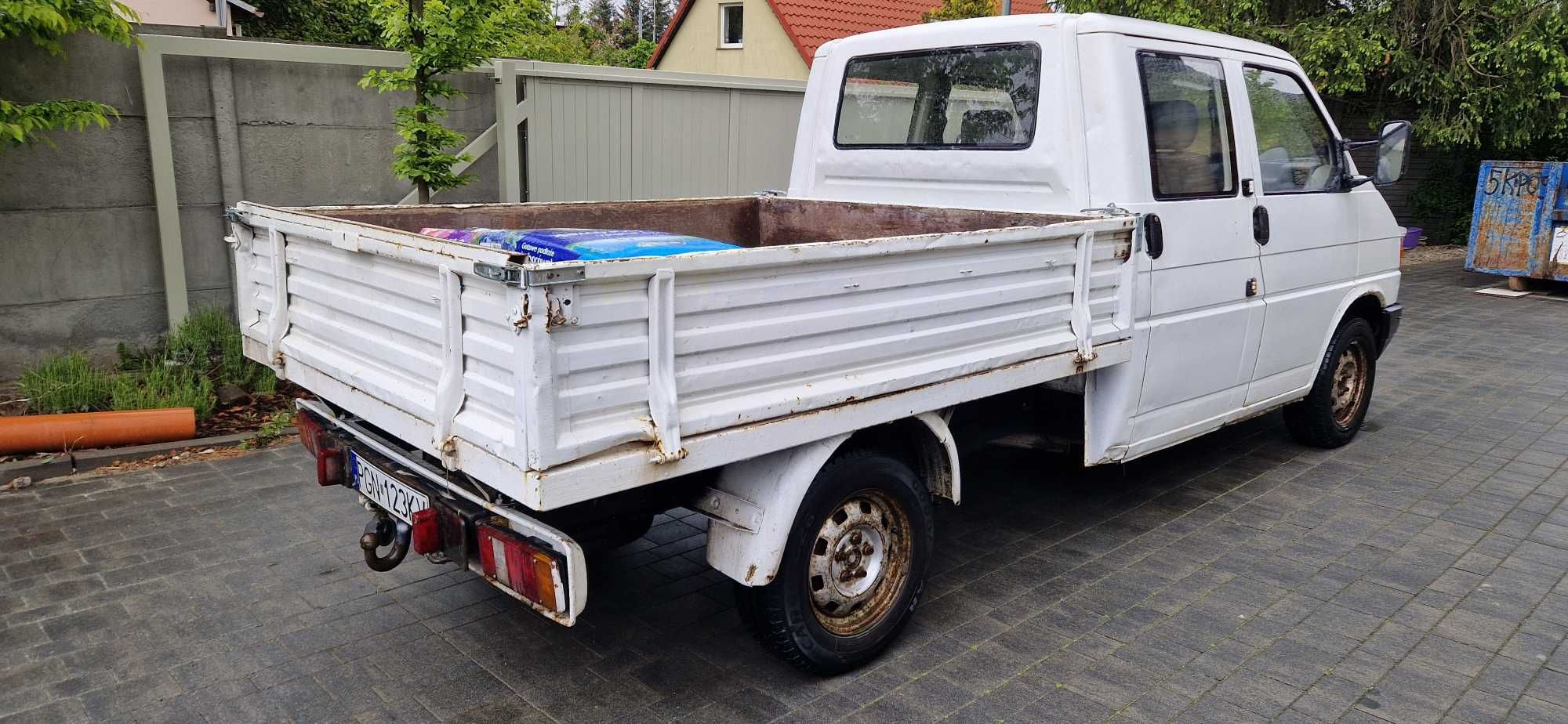 VW Transporter doka brygadówka 1.9 TD T4