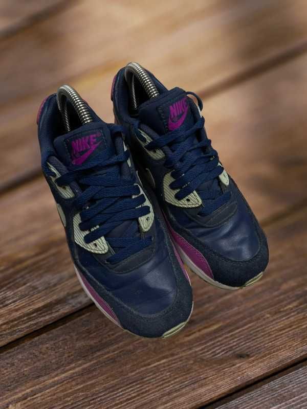 Buty Nike Air Max 90 fioletowe granatowe 36,5
