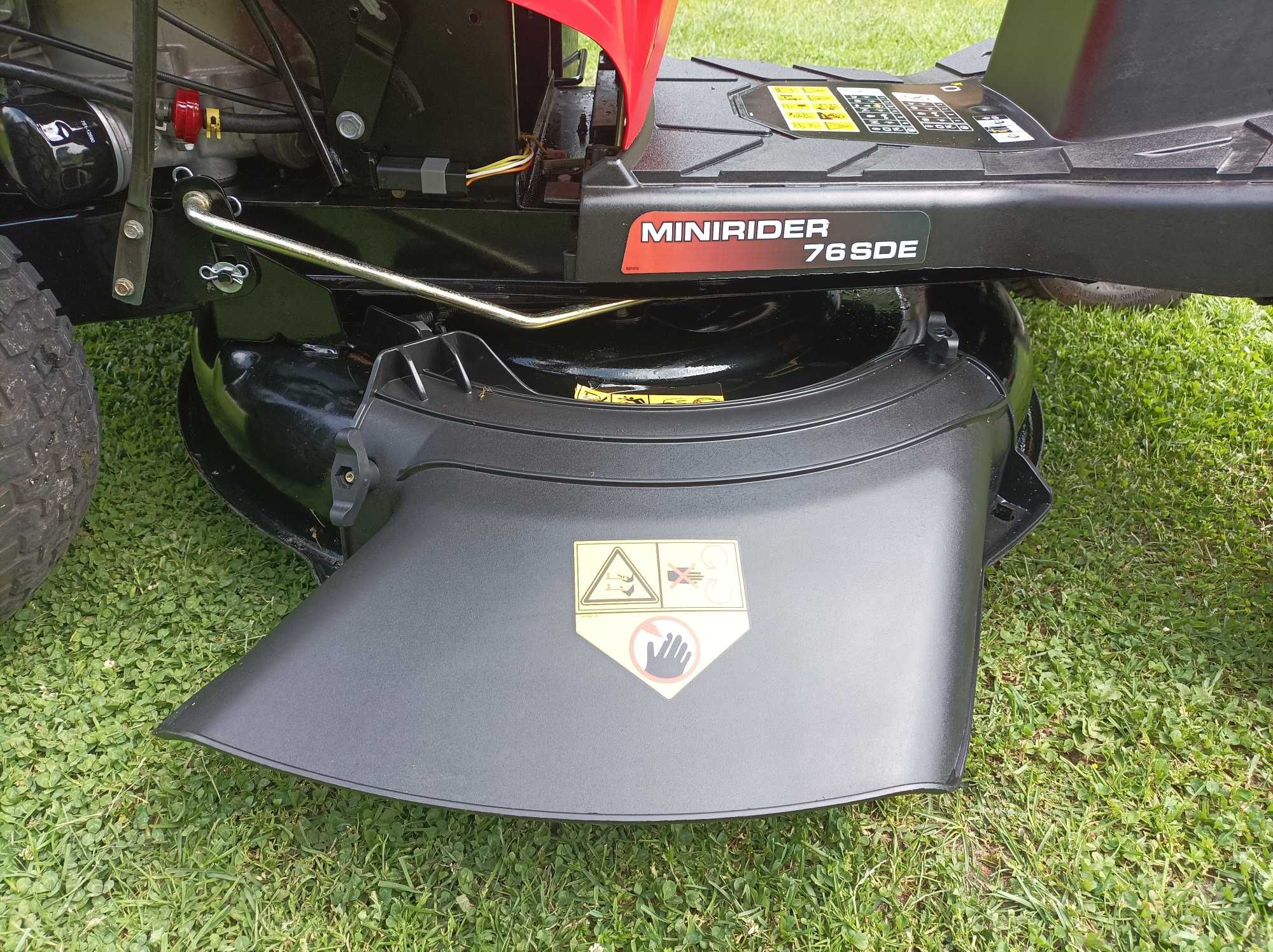 Traktorek MINI-RIDER 76 SDE MTD silnik 11KM z pompą oleju