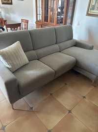 Sofá com chaise long