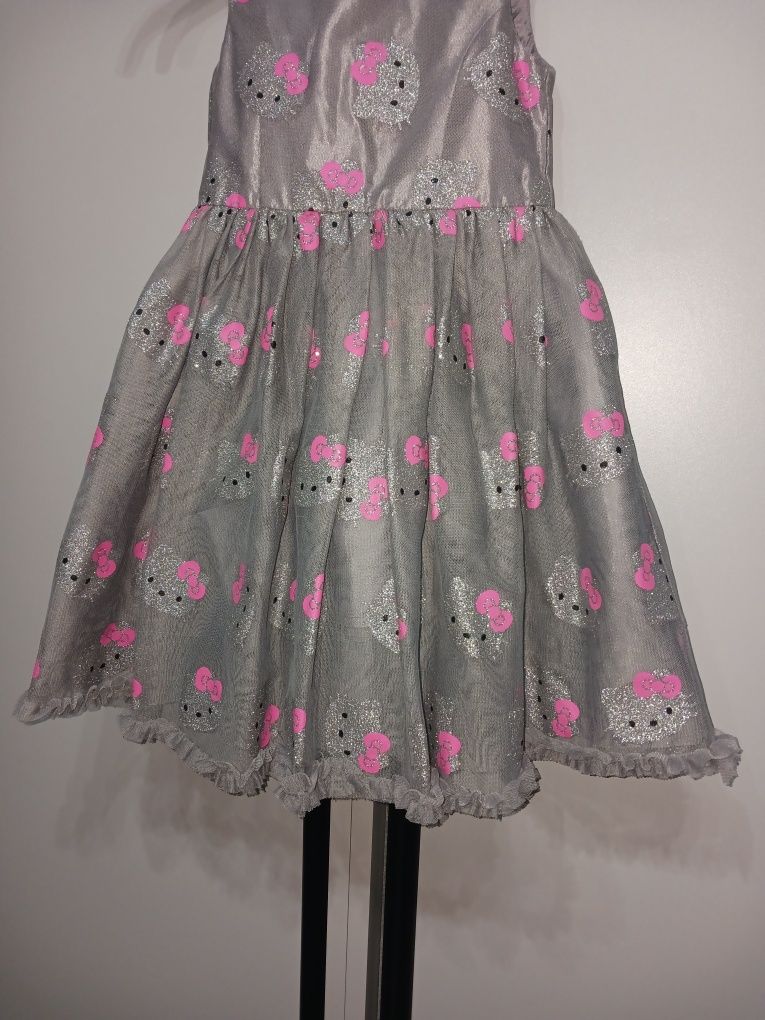 Tiulowa sukienka Hello Kitty H&M rozm. 110/116