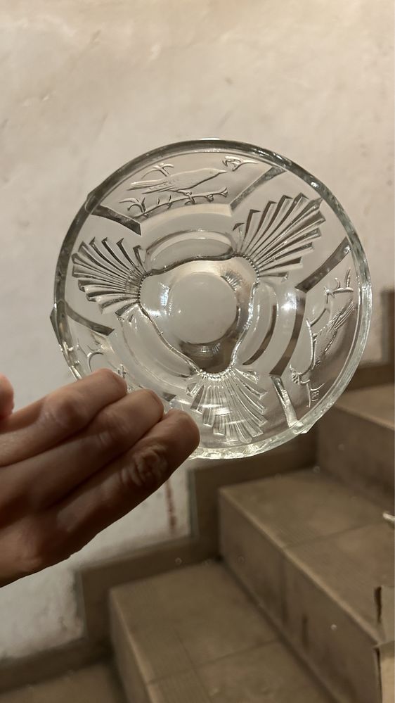Miska z ptakiem art deco antyk przedwojenna ? jak nowa okazja cudo