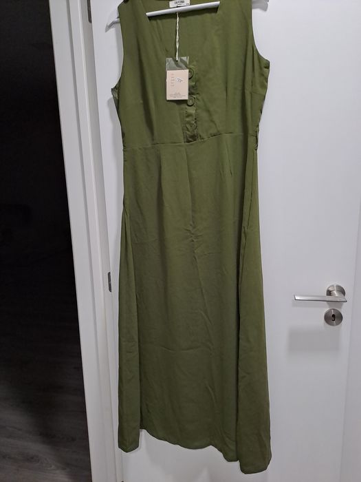 Vestido verde novo tam.S